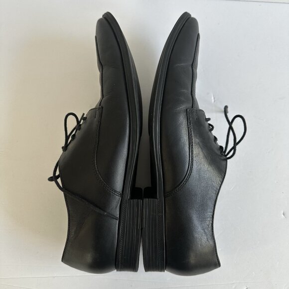 Cole Haan Mens Air Adams Black Dress‎ Oxford Apron Toe Derby C09438 Size 10 M main image 13